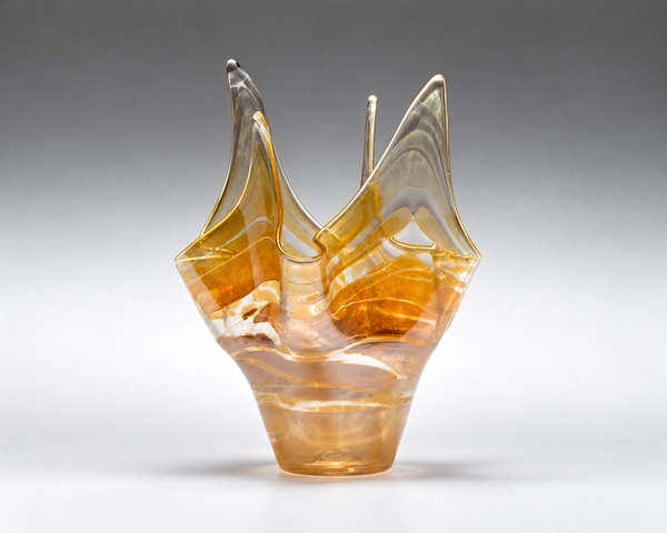 Fazzoletto,  Glass Art Made By Hollywood Hot Glass