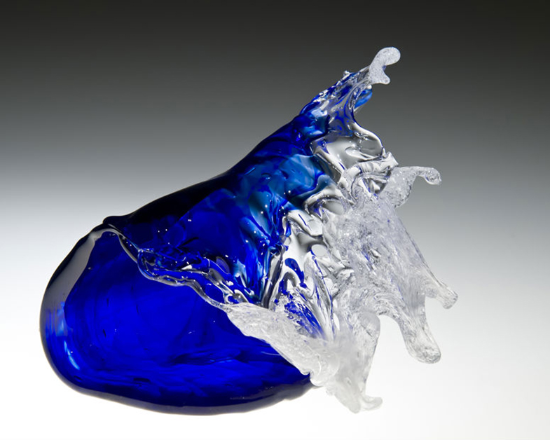 Custom Wave, Glass Art Made By Hollywood Hot Glass