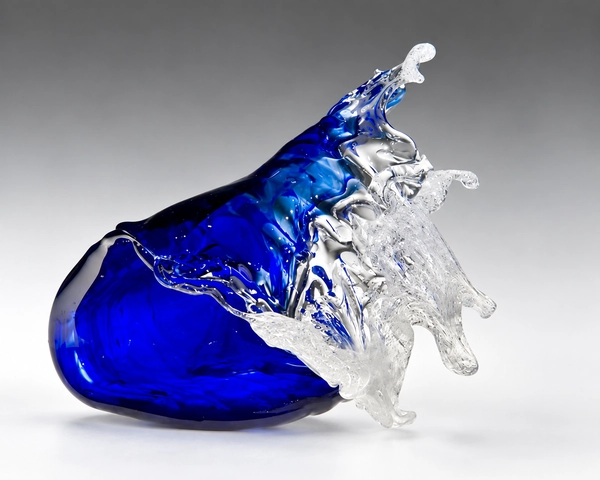 Custom Wave, Glass Art Made By Hollywood Hot Glass