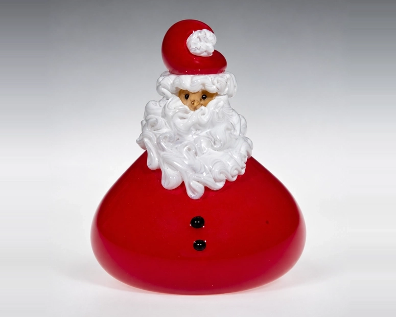 Kiss Kringle,  Glass Art Made By Hollywood Hot Glass